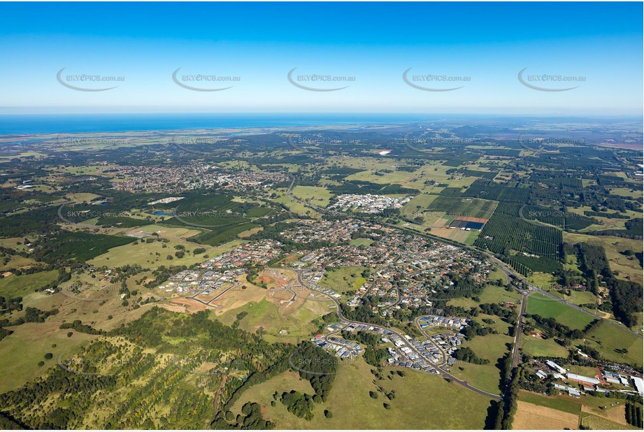 Aerial Photo Wollongbar NSW Aerial Photography