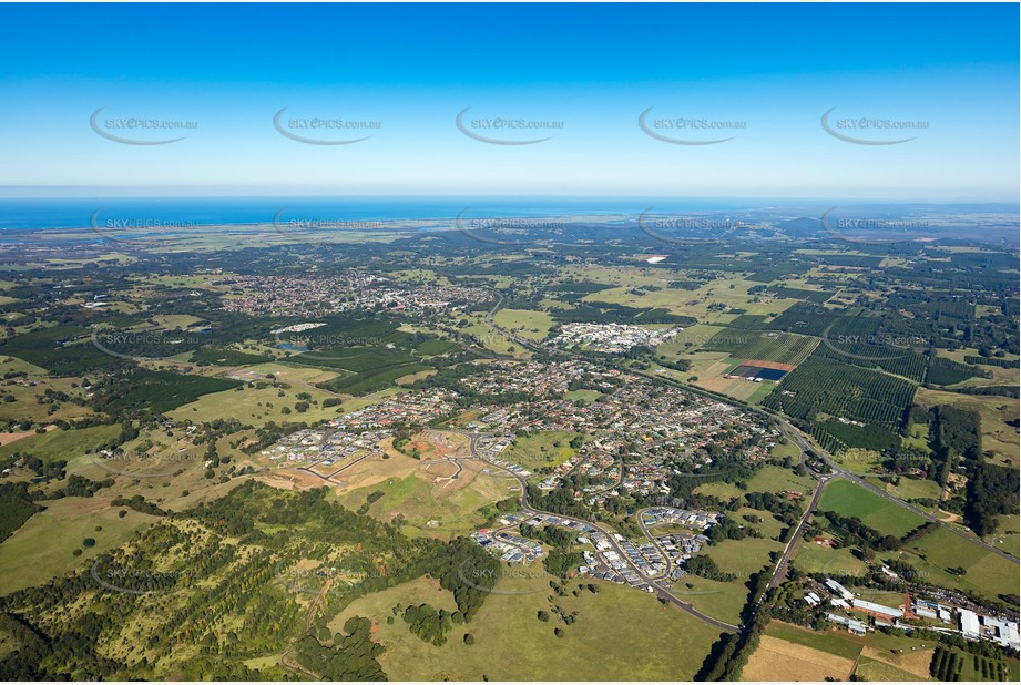 Aerial Photo Wollongbar NSW Aerial Photography