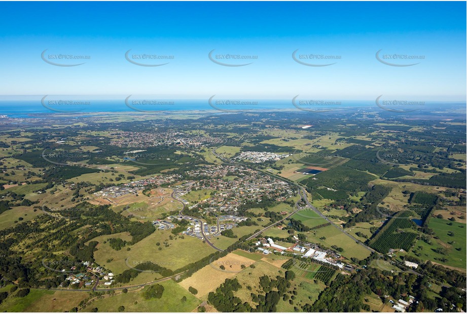 Aerial Photo Wollongbar NSW Aerial Photography
