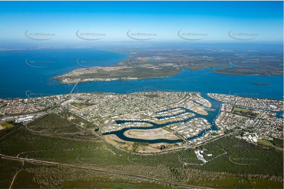 Aerial Photo of Banksia Beach - Bribie Island Aerial Photography