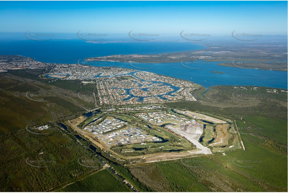 Pacific Harbour Golf & Country Club - Bribie Island Aerial Photography