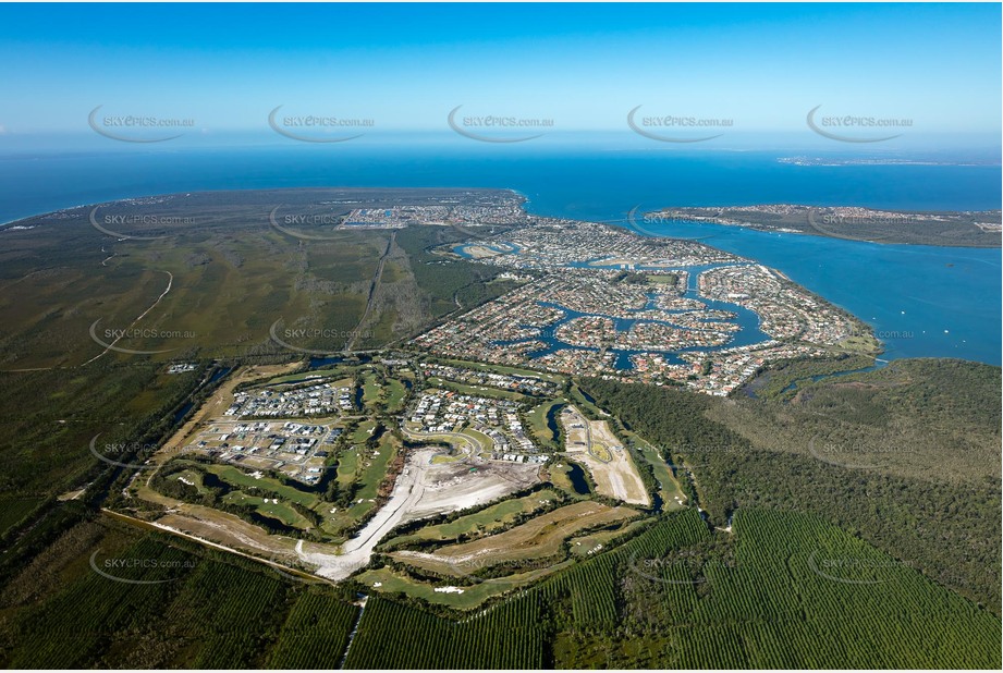 Pacific Harbour Golf & Country Club - Bribie Island Aerial Photography