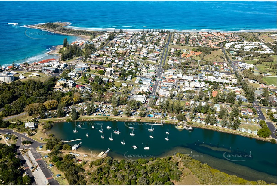 Aerial Photo Yamba NSW Aerial Photography