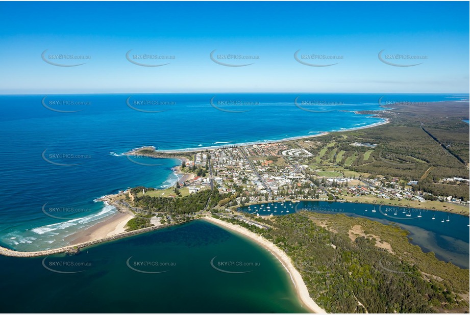 Aerial Photo Yamba NSW Aerial Photography