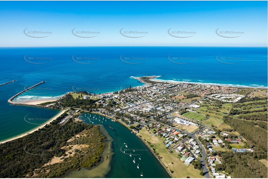 Aerial Photo Yamba NSW Aerial Photography