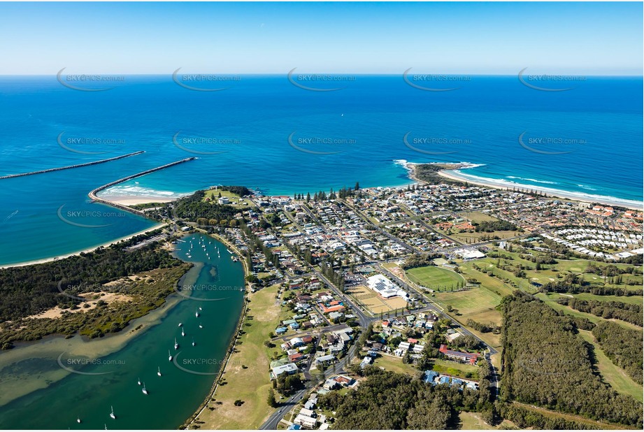 Aerial Photo Yamba NSW Aerial Photography