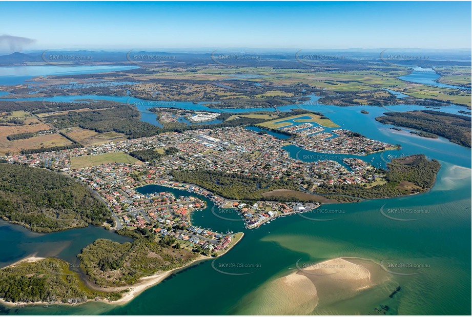 Aerial Photo Yamba NSW Aerial Photography