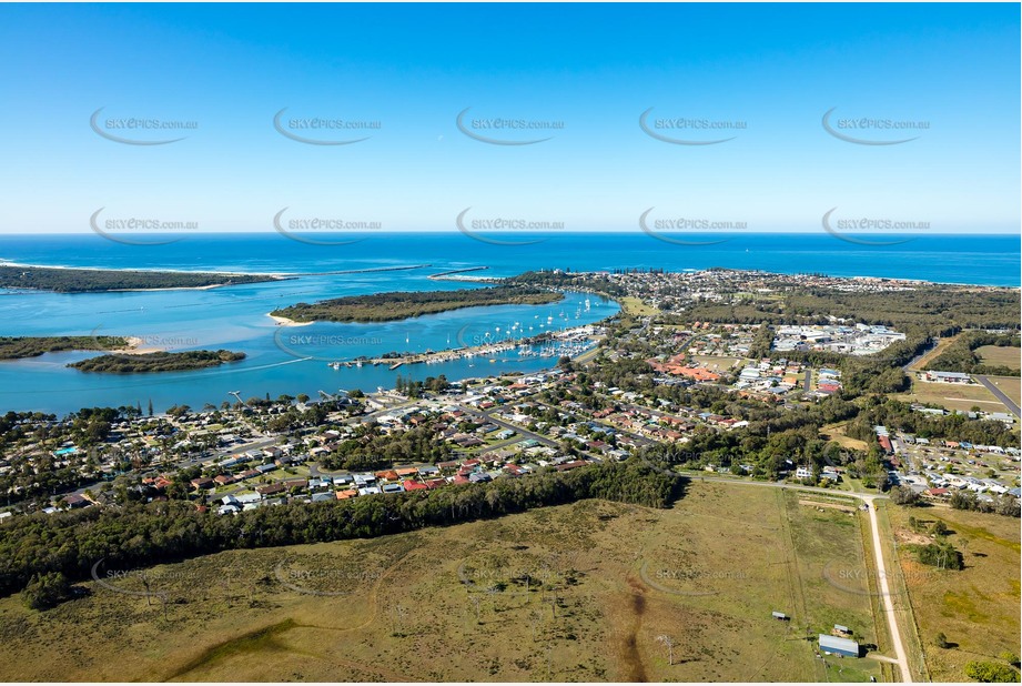 Aerial Photo Yamba NSW Aerial Photography