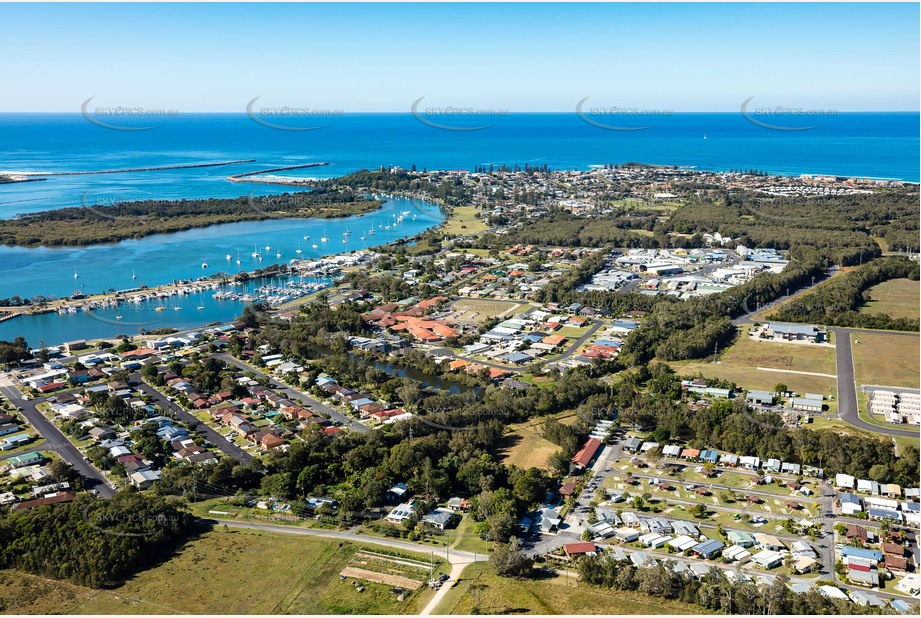 Aerial Photo Yamba NSW Aerial Photography