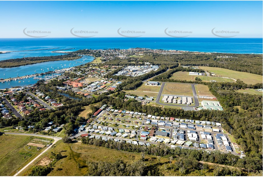 Aerial Photo Yamba NSW Aerial Photography