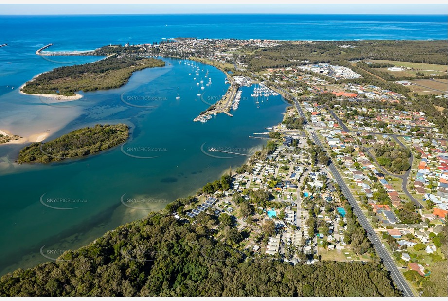 Aerial Photo Yamba NSW Aerial Photography