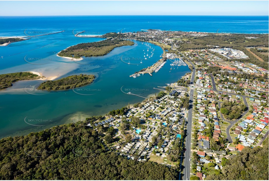 Aerial Photo Yamba NSW Aerial Photography