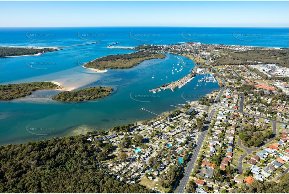 Aerial Photo Yamba NSW Aerial Photography