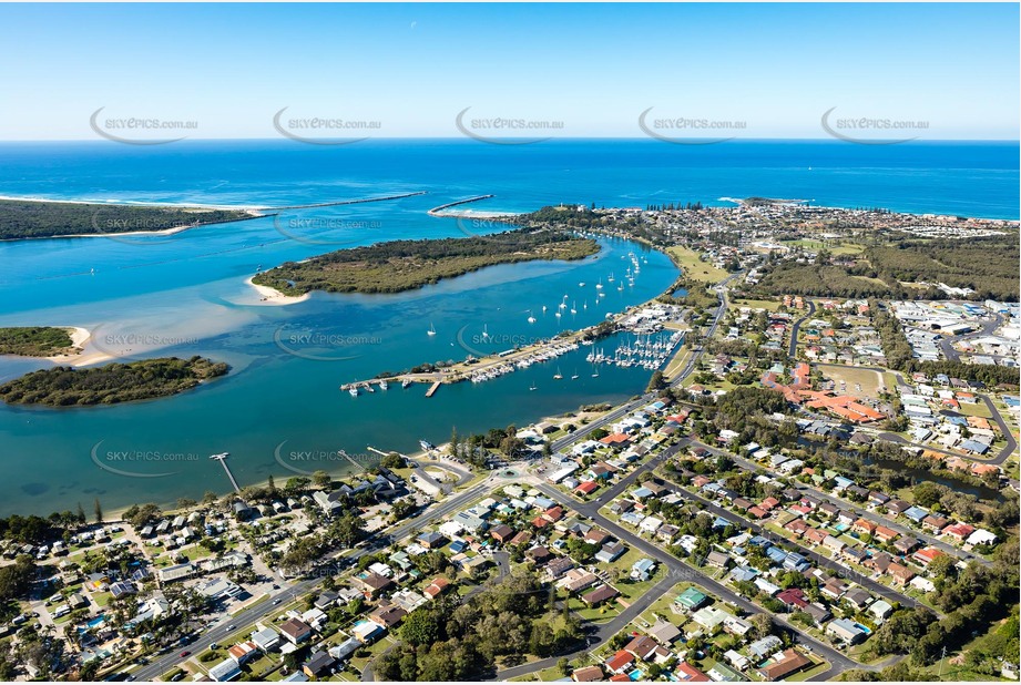 Aerial Photo Yamba NSW Aerial Photography