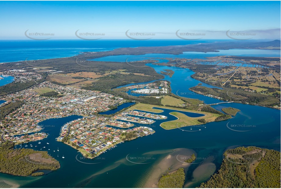 Aerial Photo Yamba NSW Aerial Photography