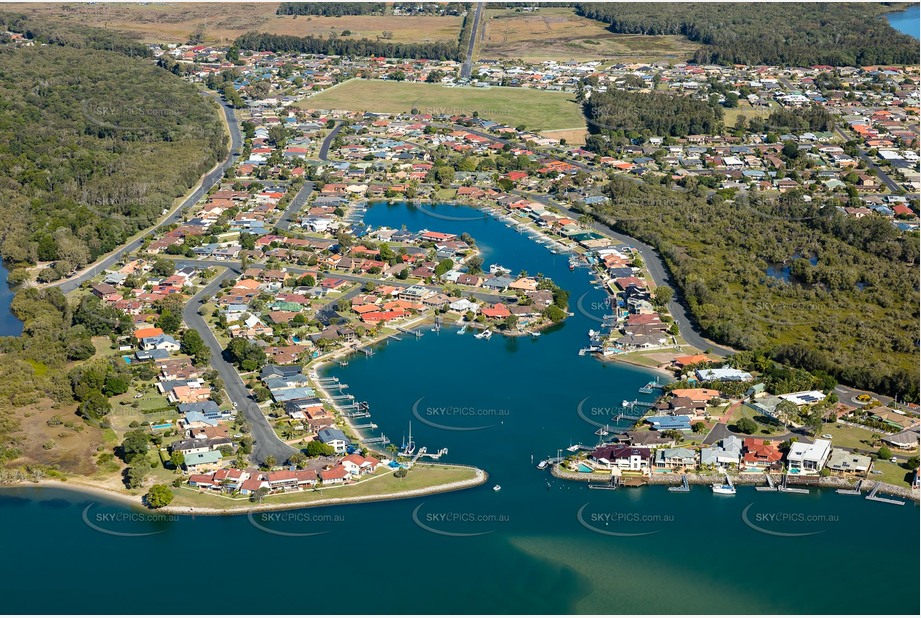 Aerial Photo Yamba NSW Aerial Photography