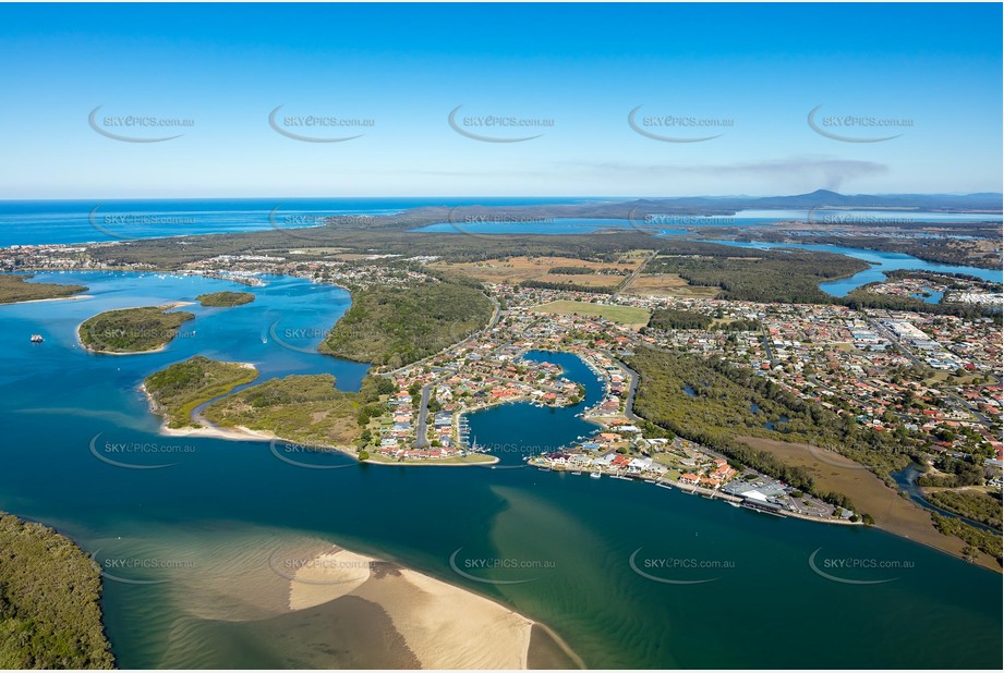 Aerial Photo Yamba NSW Aerial Photography