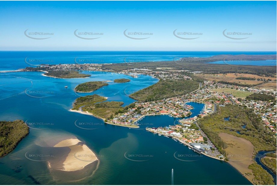 Aerial Photo Yamba NSW Aerial Photography