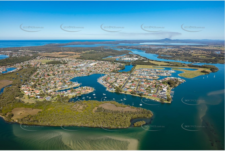 Aerial Photo Yamba NSW Aerial Photography