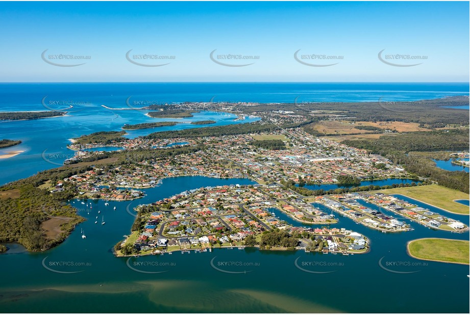 Aerial Photo Yamba NSW Aerial Photography