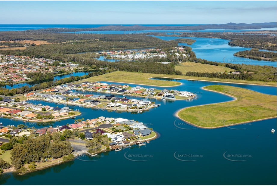 Aerial Photo Yamba NSW Aerial Photography