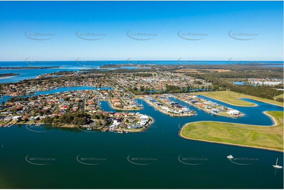 Aerial Photo Yamba NSW Aerial Photography