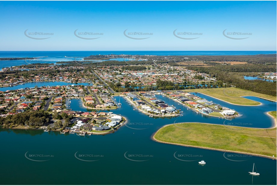 Aerial Photo Yamba NSW Aerial Photography