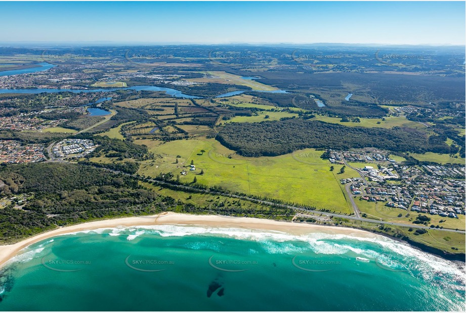 Aerial Photo Skennars Head NSW Aerial Photography