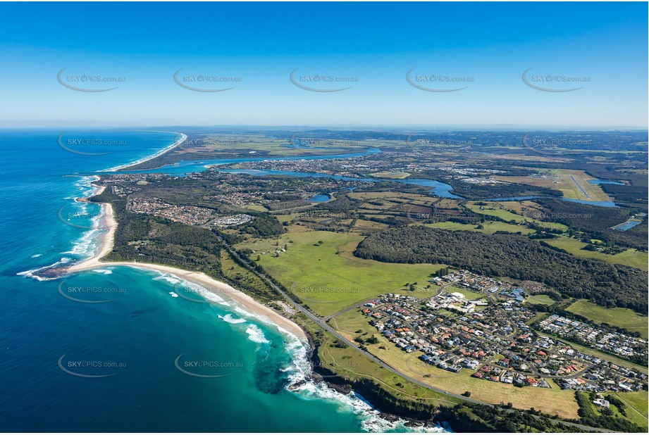 Aerial Photo Skennars Head NSW Aerial Photography