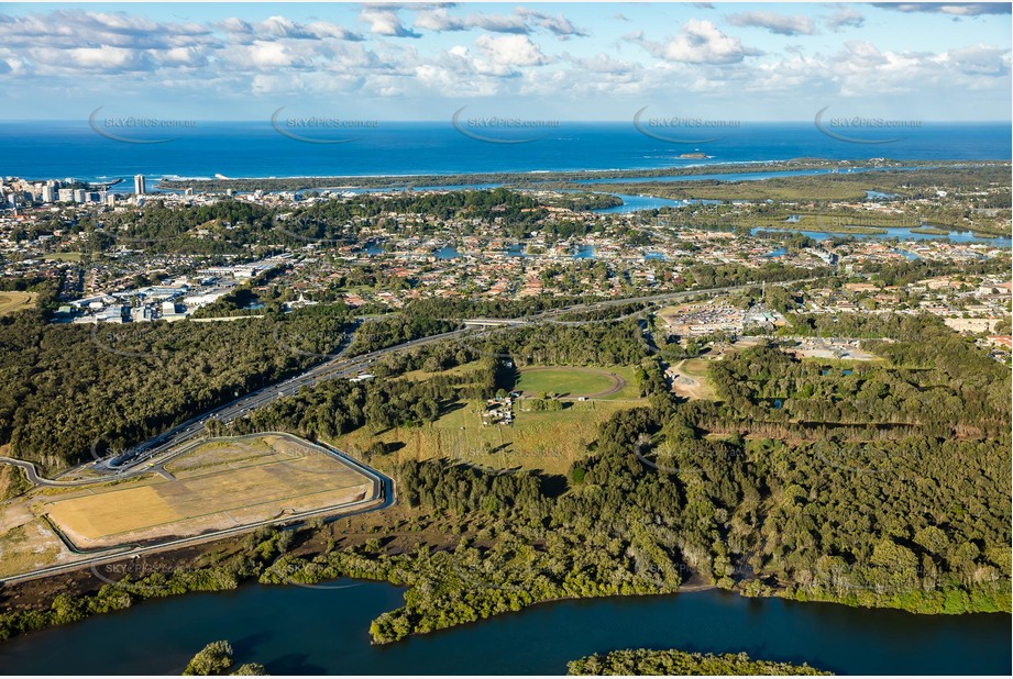 Aerial Photo Tweed Heads West NSW Aerial Photography