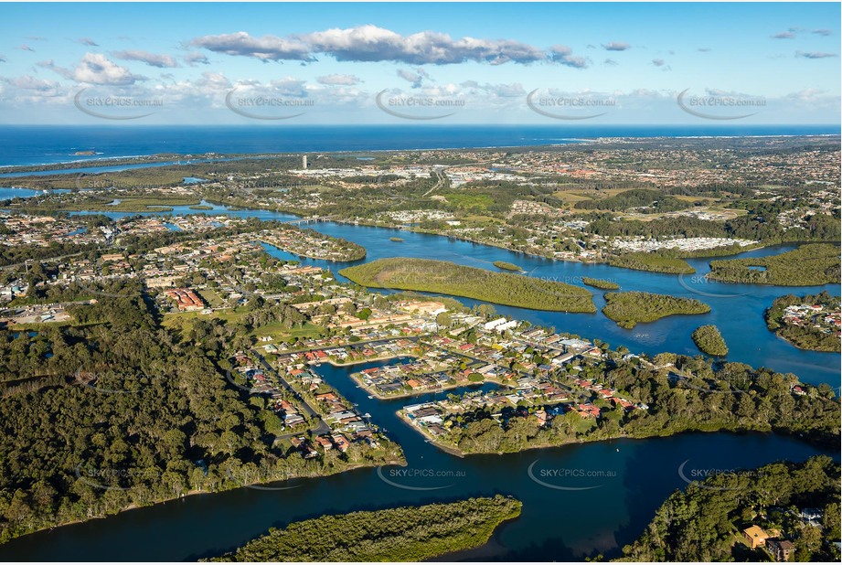 Aerial Photo Tweed Heads West NSW Aerial Photography