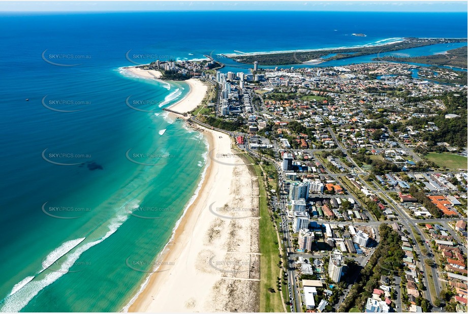 Aerial Photo Coolangatta QLD Aerial Photography