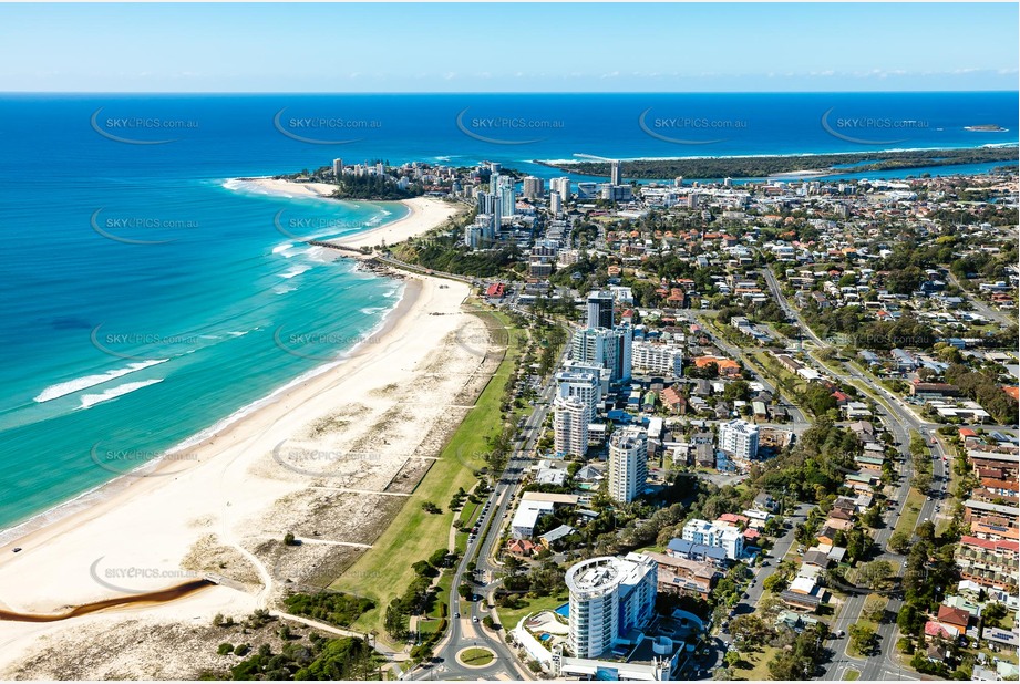 Aerial Photo Coolangatta QLD Aerial Photography