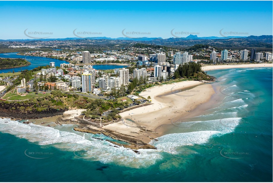 Aerial Photo Coolangatta QLD Aerial Photography