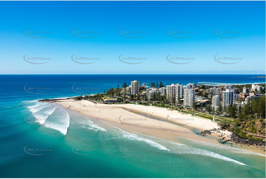 Aerial Photo Coolangatta QLD Aerial Photography