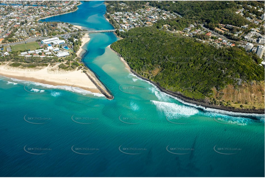 Tallebudgera Creek Entrance QLD Aerial Photography