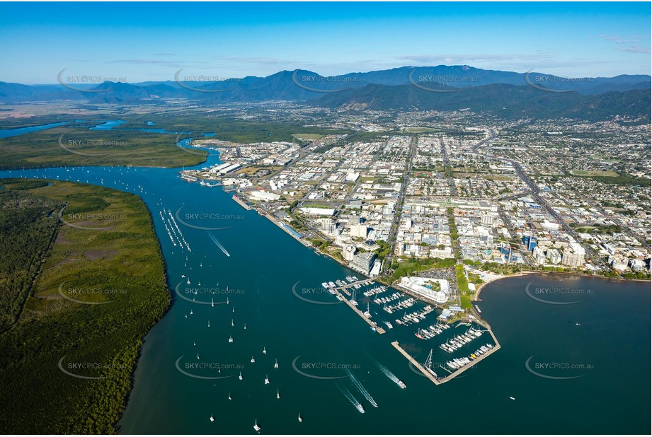 Aerial Photo Cairns City QLD Aerial Photography