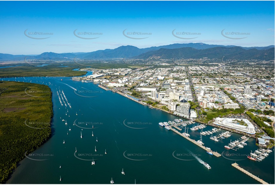 Aerial Photo Cairns City QLD Aerial Photography