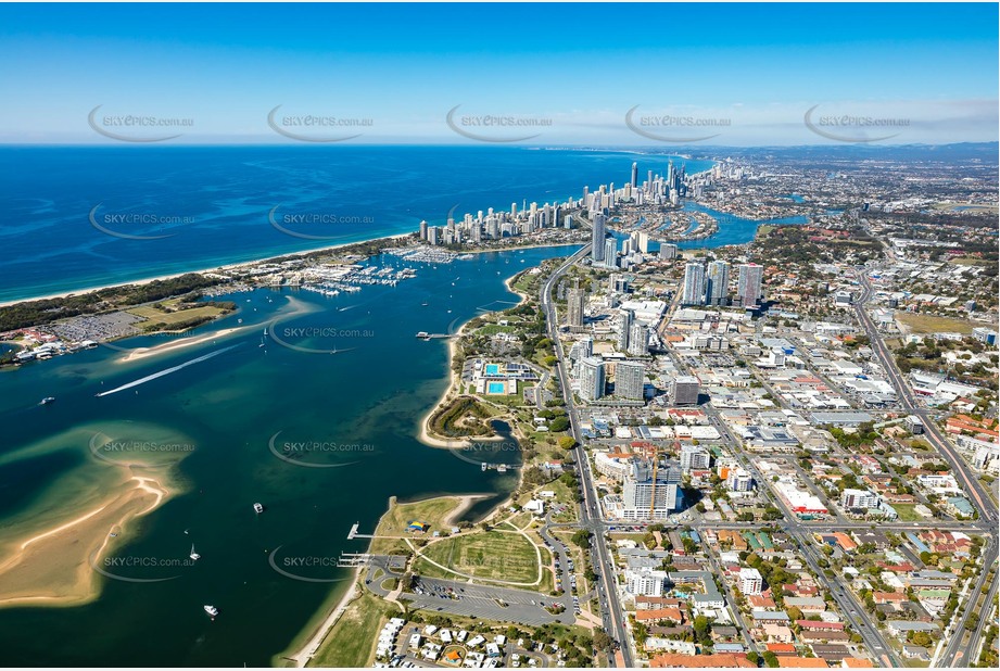 Aerial Photo Southport QLD Aerial Photography
