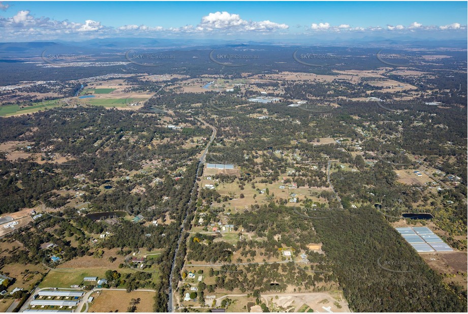 Aerial Photo Chambers Flat QLD Aerial Photography