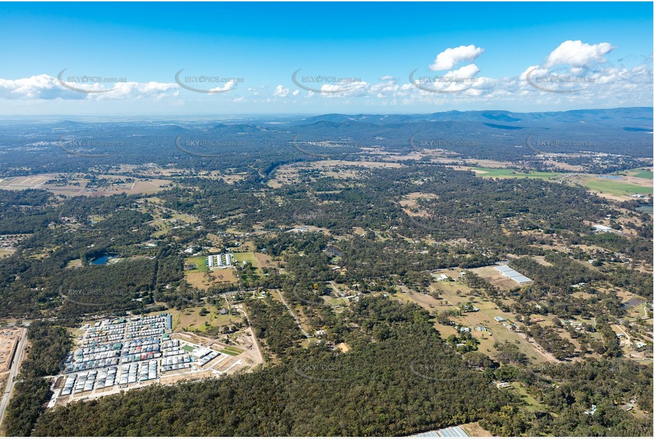 Aerial Photo Chambers Flat QLD Aerial Photography