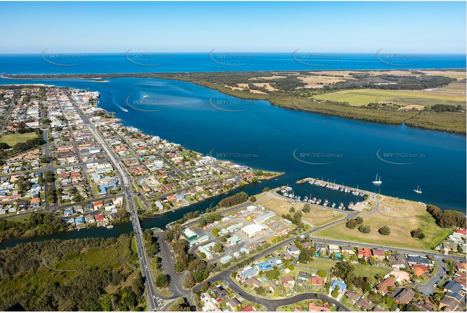 Aerial Photo West Ballina NSW Aerial Photography