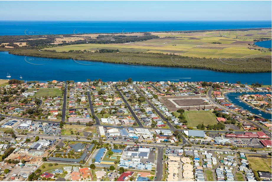 Aerial Photo West Ballina NSW Aerial Photography