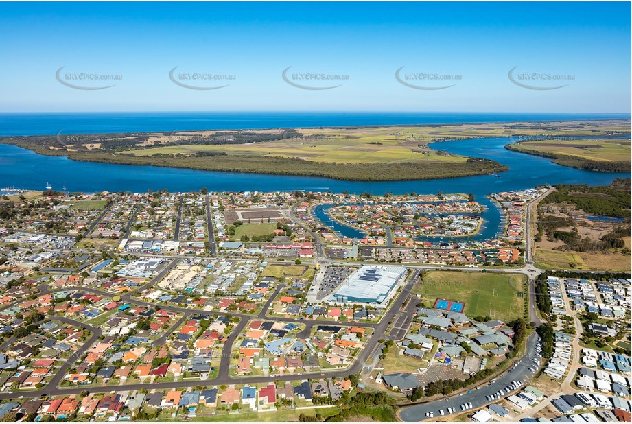 Aerial Photo West Ballina NSW Aerial Photography
