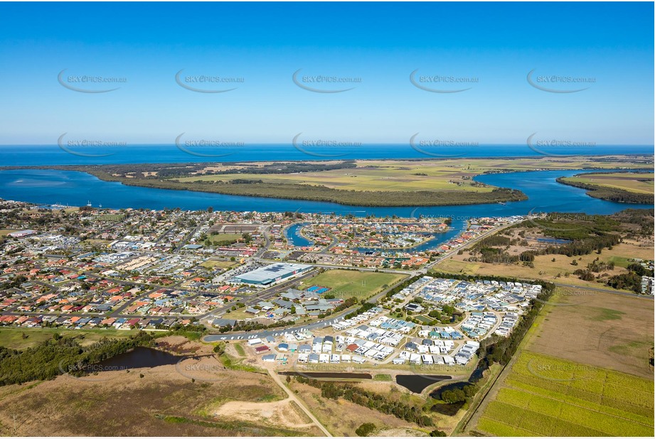 Aerial Photo West Ballina NSW Aerial Photography