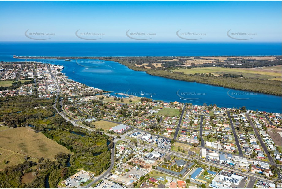 Aerial Photo West Ballina NSW Aerial Photography