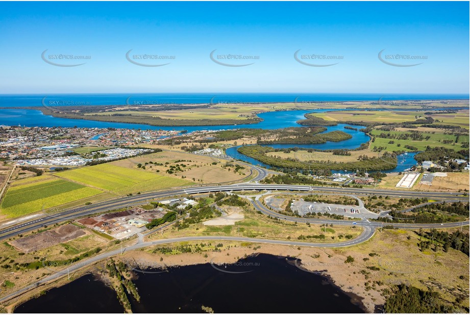 Aerial Photo West Ballina NSW Aerial Photography