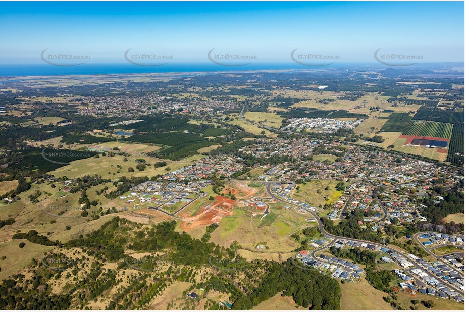 Aerial Photo Wollongbar NSW Aerial Photography