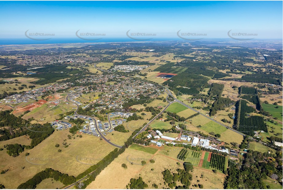 Aerial Photo Wollongbar NSW Aerial Photography