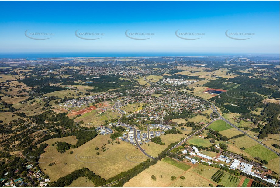 Aerial Photo Wollongbar NSW Aerial Photography